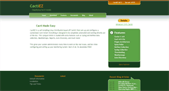 Desktop Screenshot of cactiez.cactiusers.org