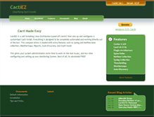 Tablet Screenshot of cactiez.cactiusers.org