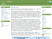 Tablet Screenshot of blog.cactiusers.org